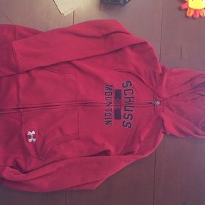 Men’s under armour zip up hoodie